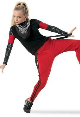 Pre-Owned Top Weissman  10721 Small Adult Red  Hip Hop