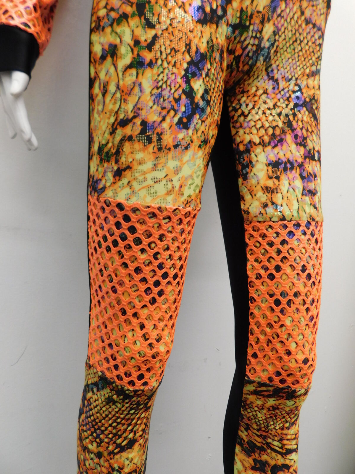 Pre-Owned Costume Double Platinum  EL186 Small Adult Orange  Jazz