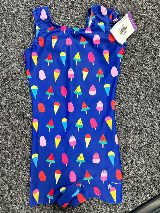 New Gymnastics Leotard Pink Big Kid XL Child