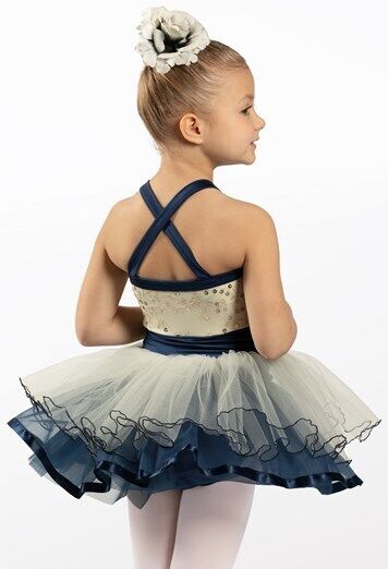 Pre-Owned Costume Weissman  12924 Small Child Navy Blue  Ballet