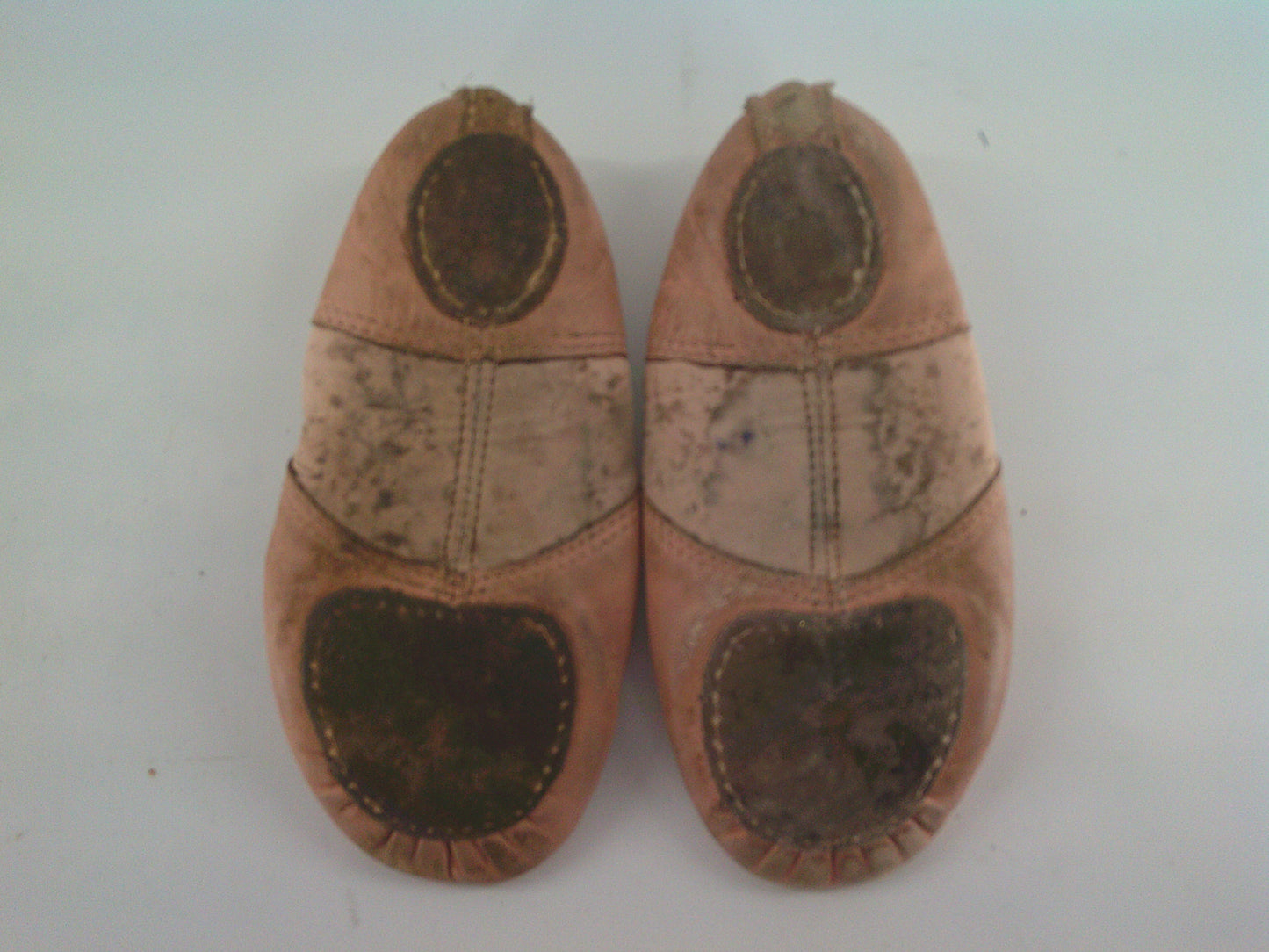 Pre-Owned Ballet Shoes Revolution Kids 13M Pull On Leather Single Strap Full Sole