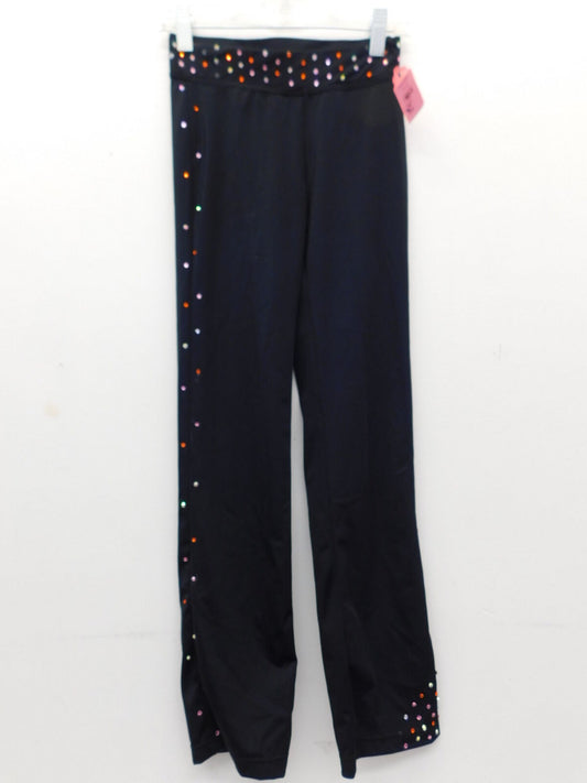 Pre-Owned Leggings Weissman  MT12466 Intermediate Child Black  Jazz