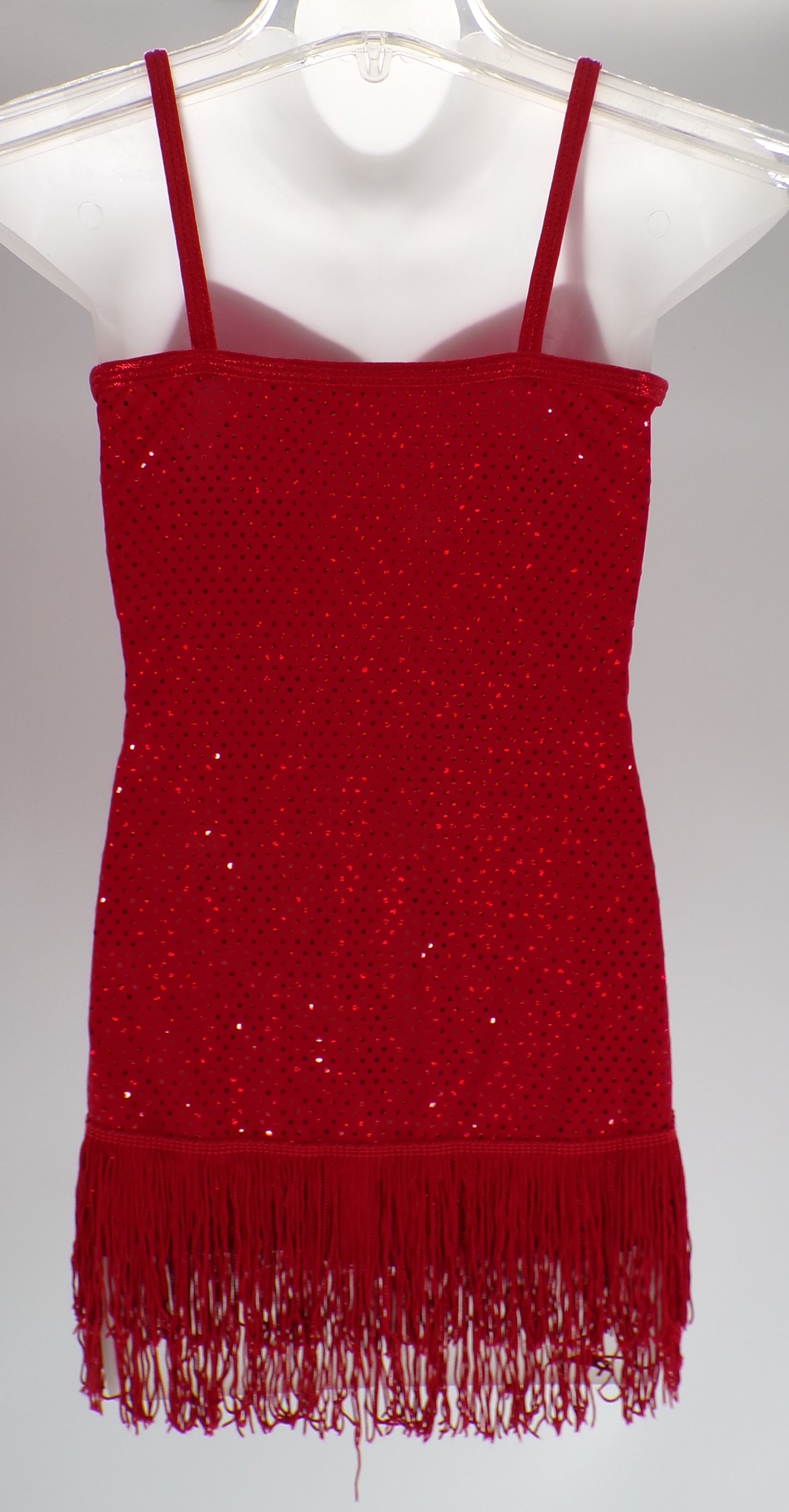Pre-Owned Costume Curtain Call  E3457 Large Child Red  Jazz