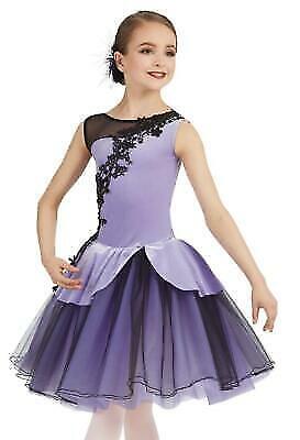 Pre-Owned Costume Weissman  11162 Intermediate Child Lavender Tutu Dress Ballet