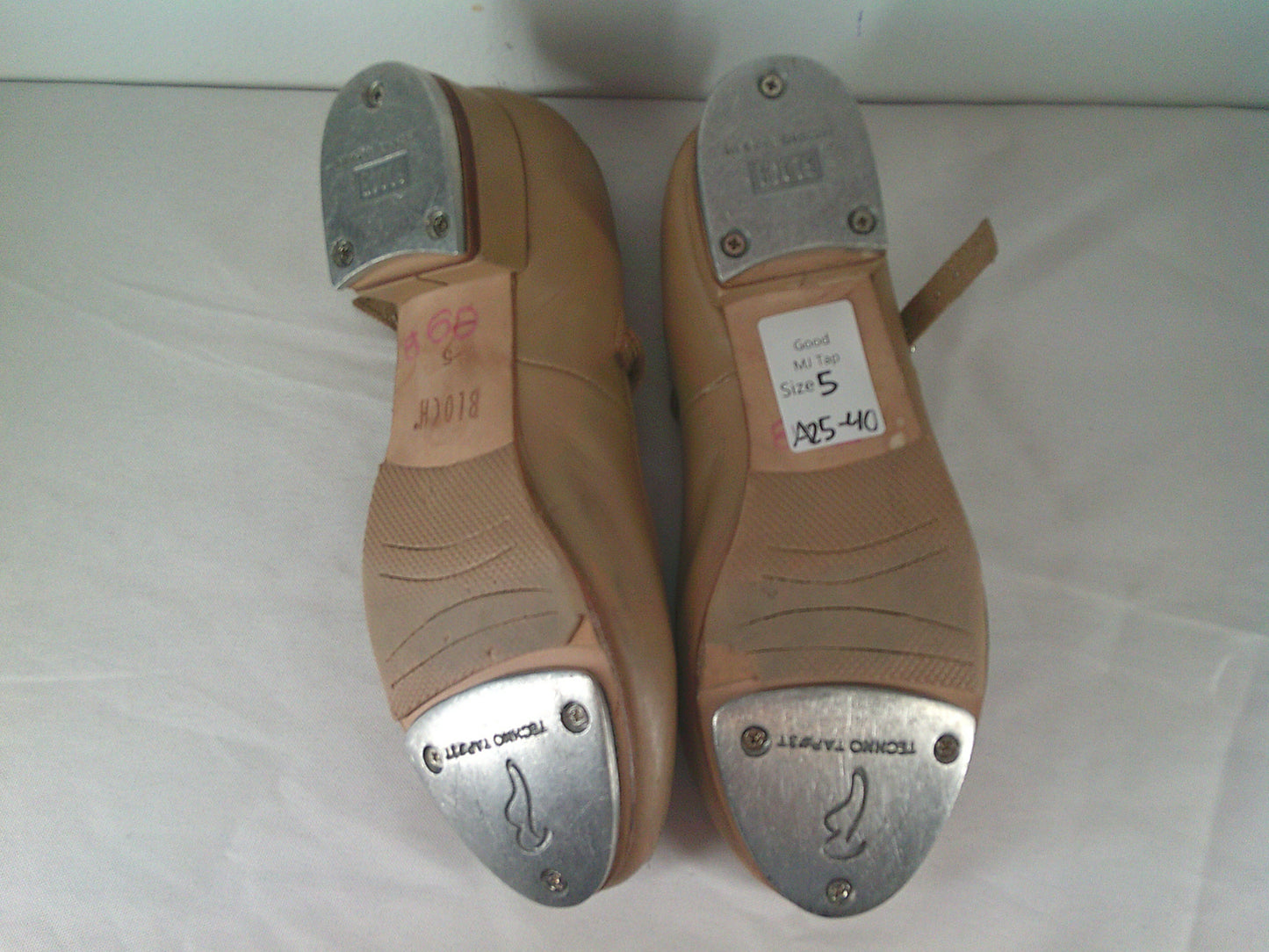 Pre-Owned Tap Shoes Bloch Adult 5M Mary Jane Leather Buckle