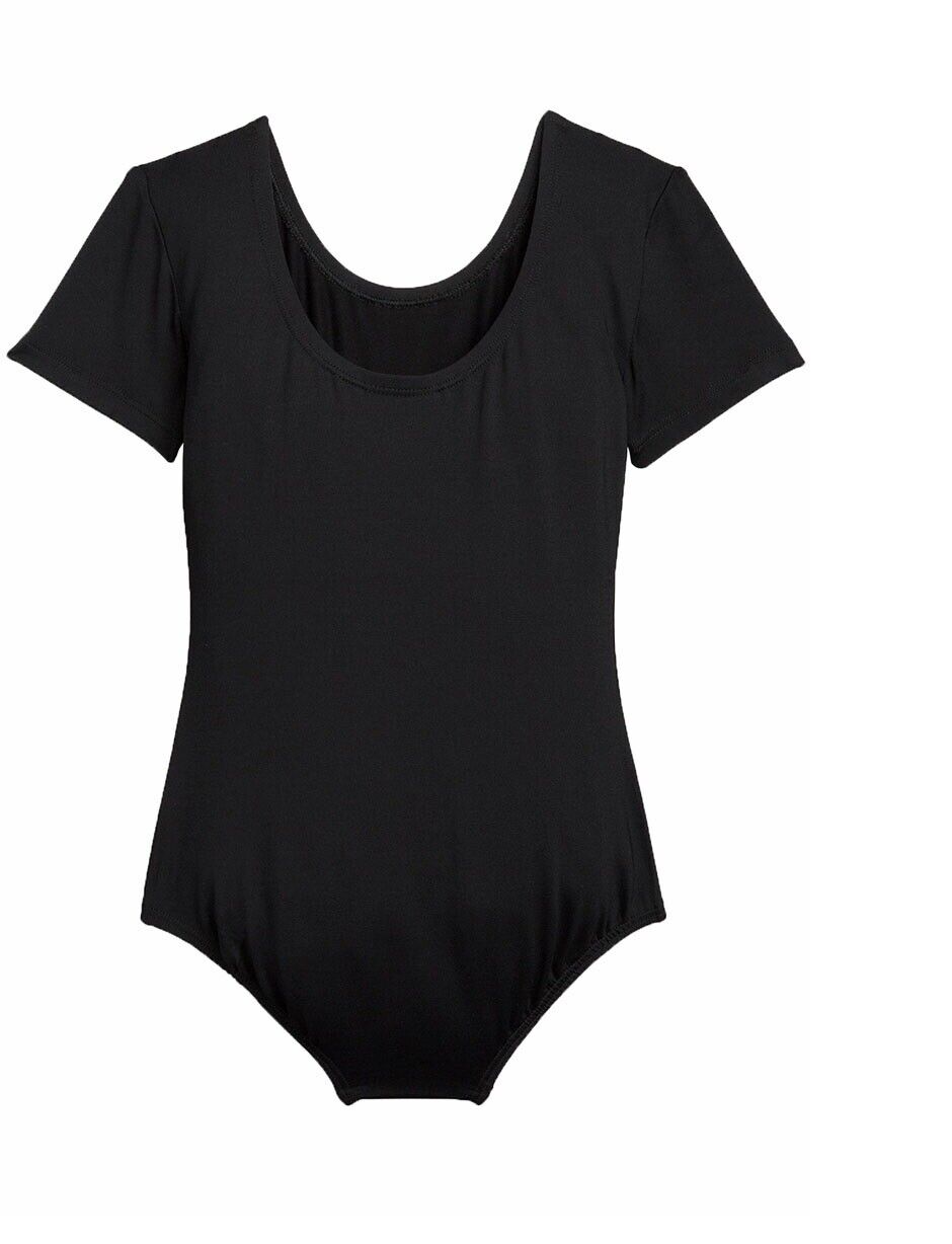 Pre-Owned Leotard Danskin Now  DG08D982B Small Child Black  Ballet