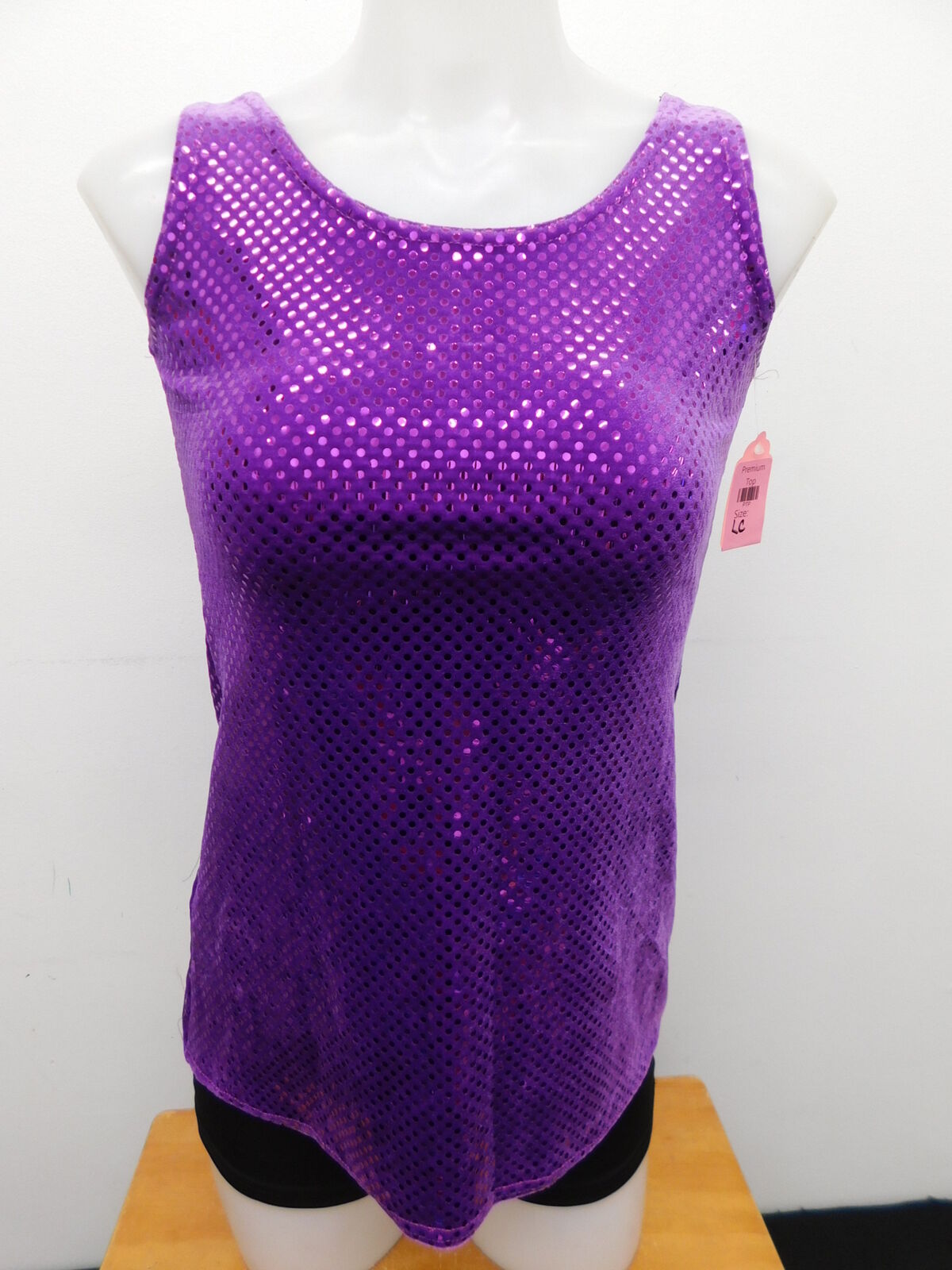 Pre-Owned Tank Costume Gallery   Large Child Purple  Jazz