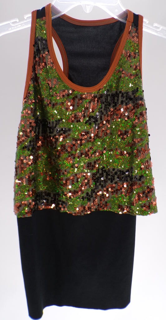 Pre-Owned Top Curtain Call  J4826 Medium Adult Green  Jazz