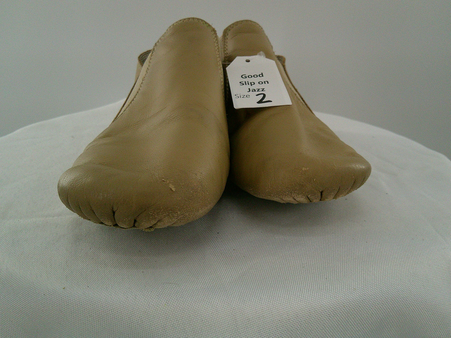 Pre-Owned Jazz Shoes Revolution Adult 2M Slip On Leather  Split Sole