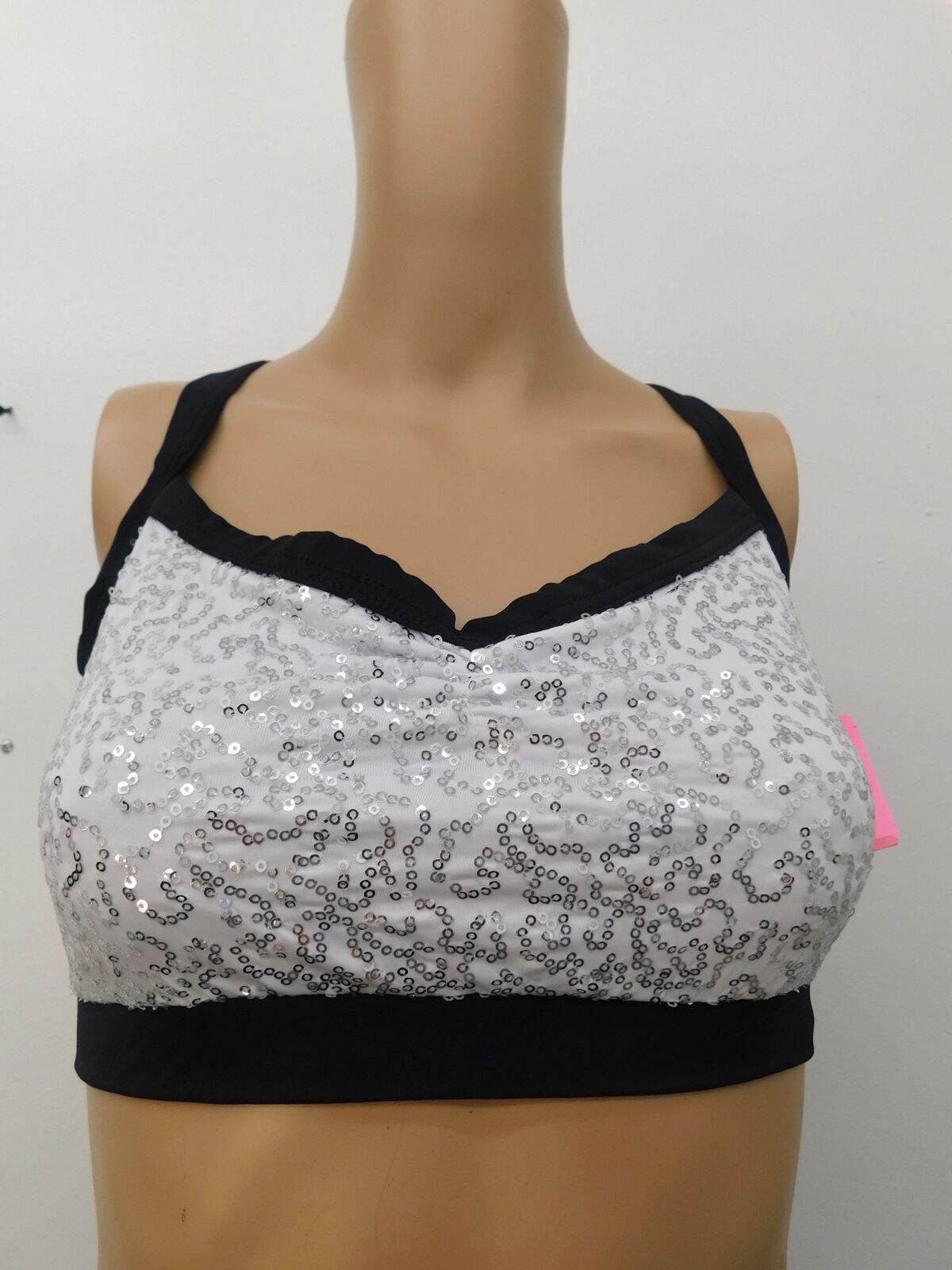 Pre-Owned Sports Bra Weissman  5935 Medium Child White  Jazz