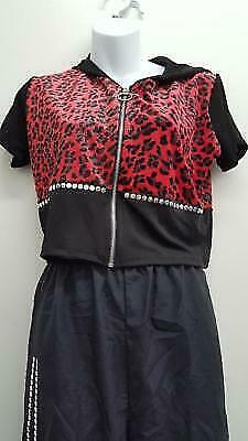 Pre-Owned Costume Dansco   Large Adult Red  Jazz