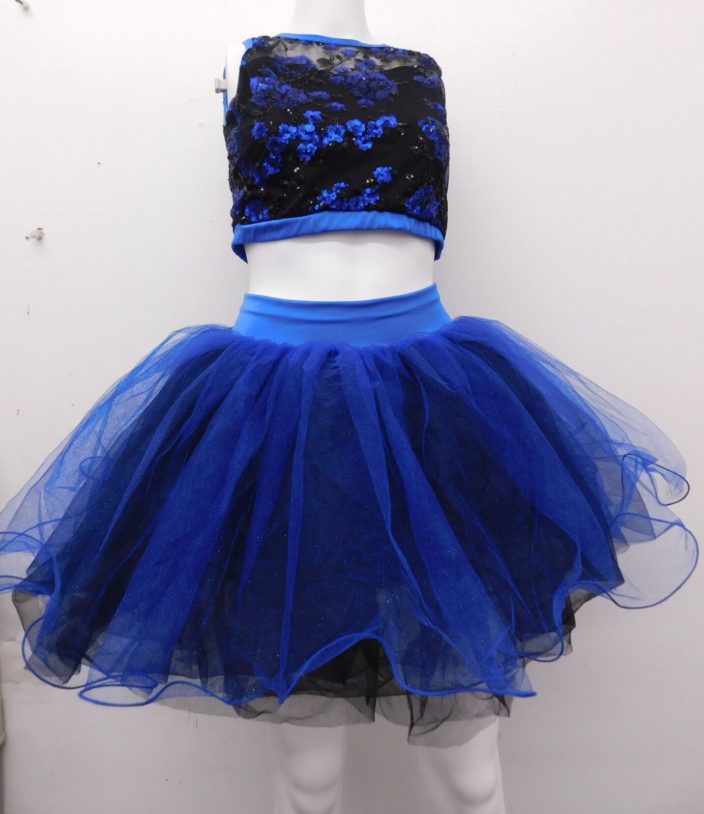 Pre-Owned Costume Costume Gallery   Large Adult Royal Blue 3PC Ballet Lyrical