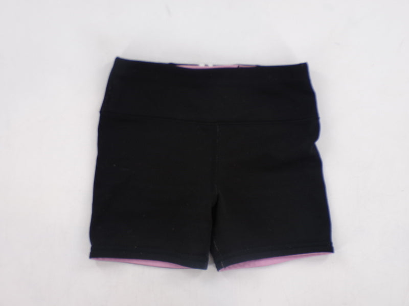 Pre-Owned Shorts Avia XL Child Black lavender Gymnastics Cheer