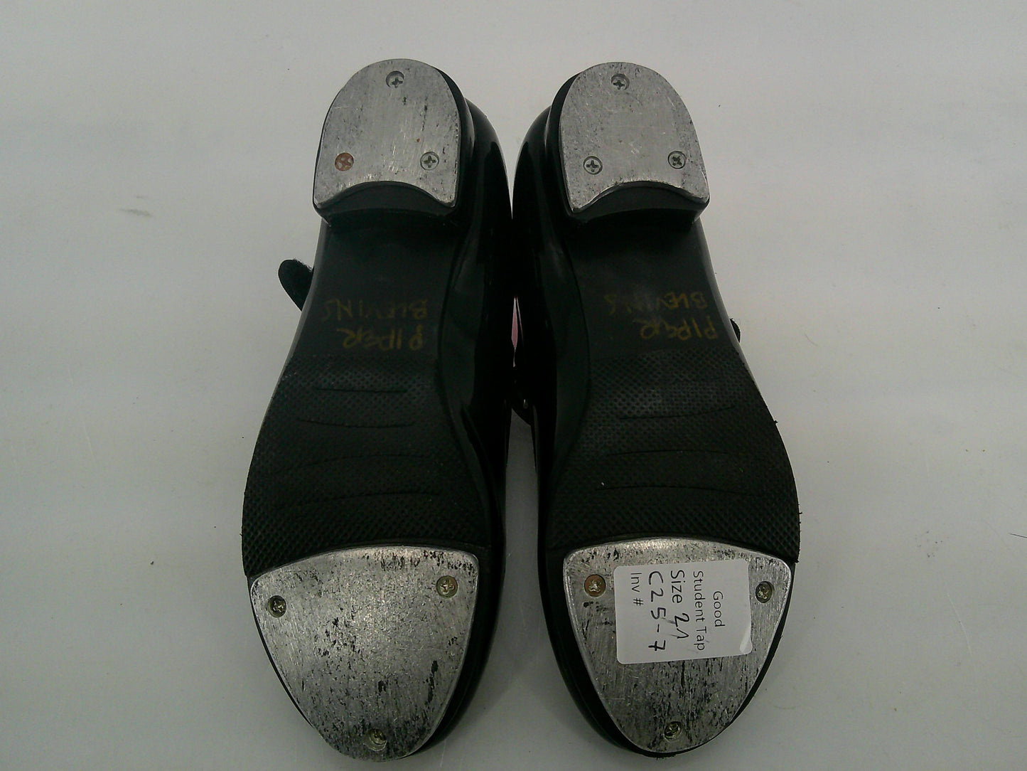 Pre-Owned Tap Shoes Freestyle Big Kids 2M Mary Jane Leather