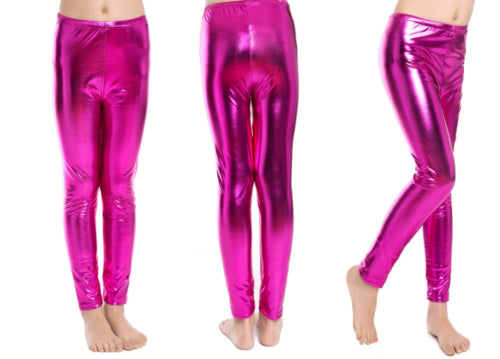Pre-Owned Leggings Aaronano   Large Child Pink  Jazz