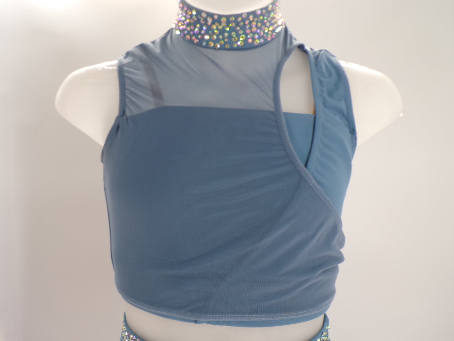 Pre-Owned Costume 10th House TH23127 Small Adult Blue Rhinestones Contemporary