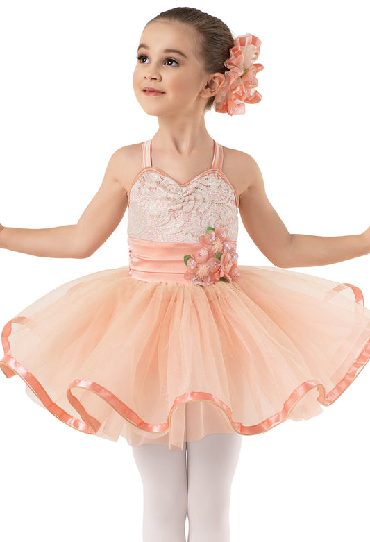 Pre-Owned Costume Weissman  10455 Small Child Peach  Ballet