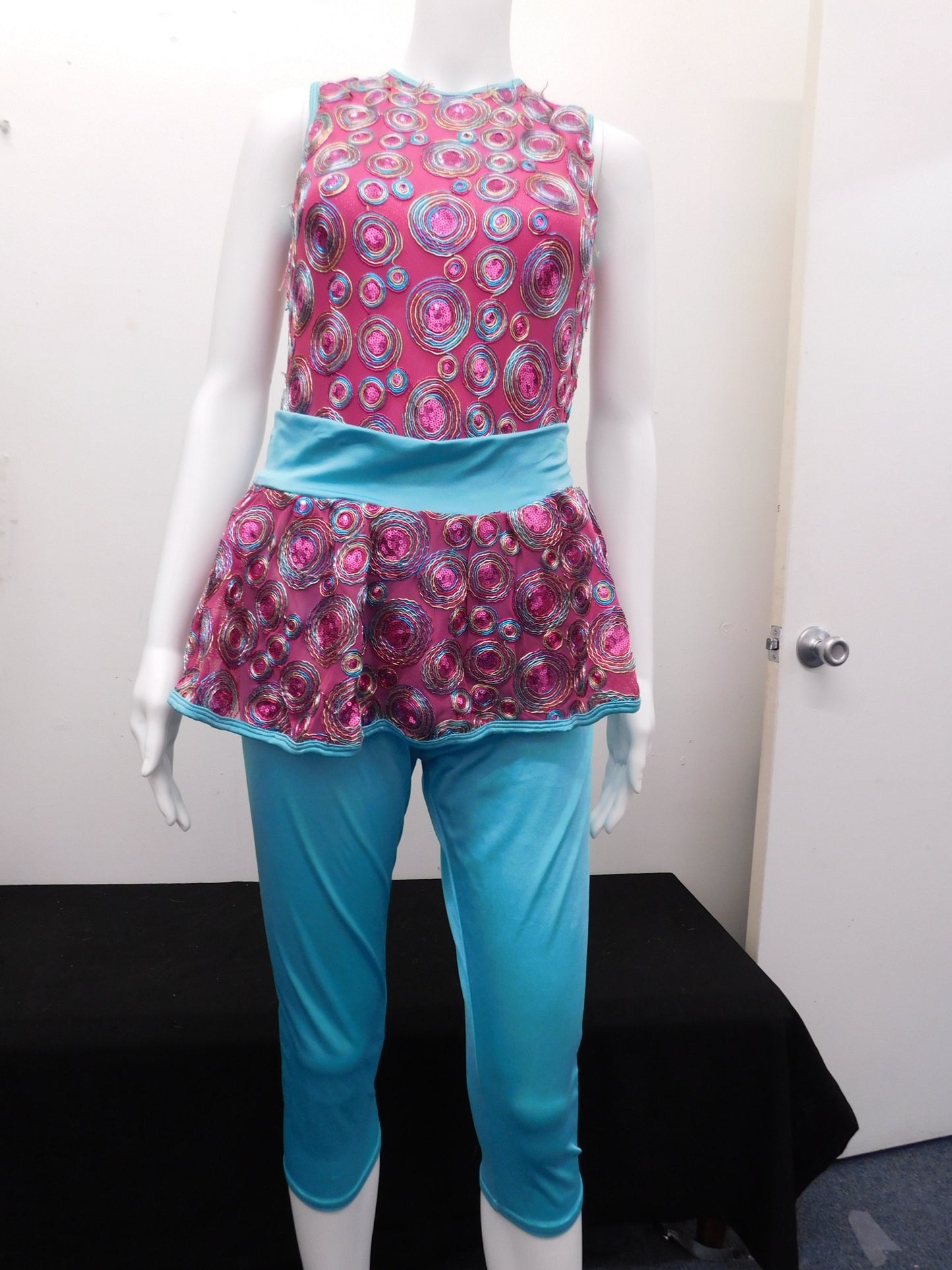 Pre-Owned Costume Curtain Call E1943 XL Adult Hot Pink Jazz