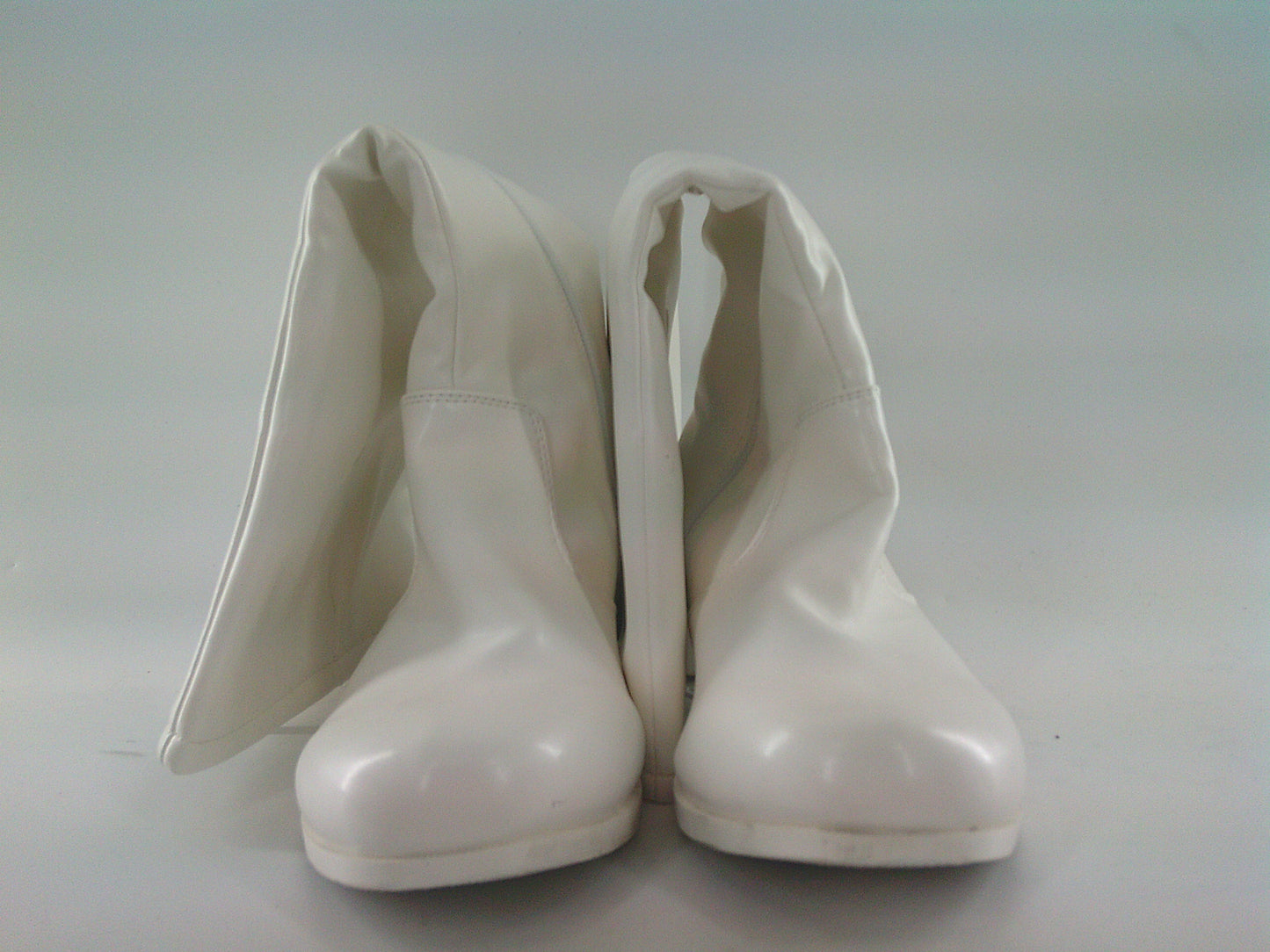 Pre-Owned Parade Shoes Danshuz Adult 9.5M Knee High Leather Zipper Rubber