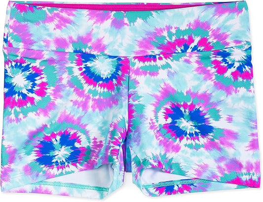 Pre-Owned Shorts Lucky & Me Small Child Tie Dye Jazz Cheer