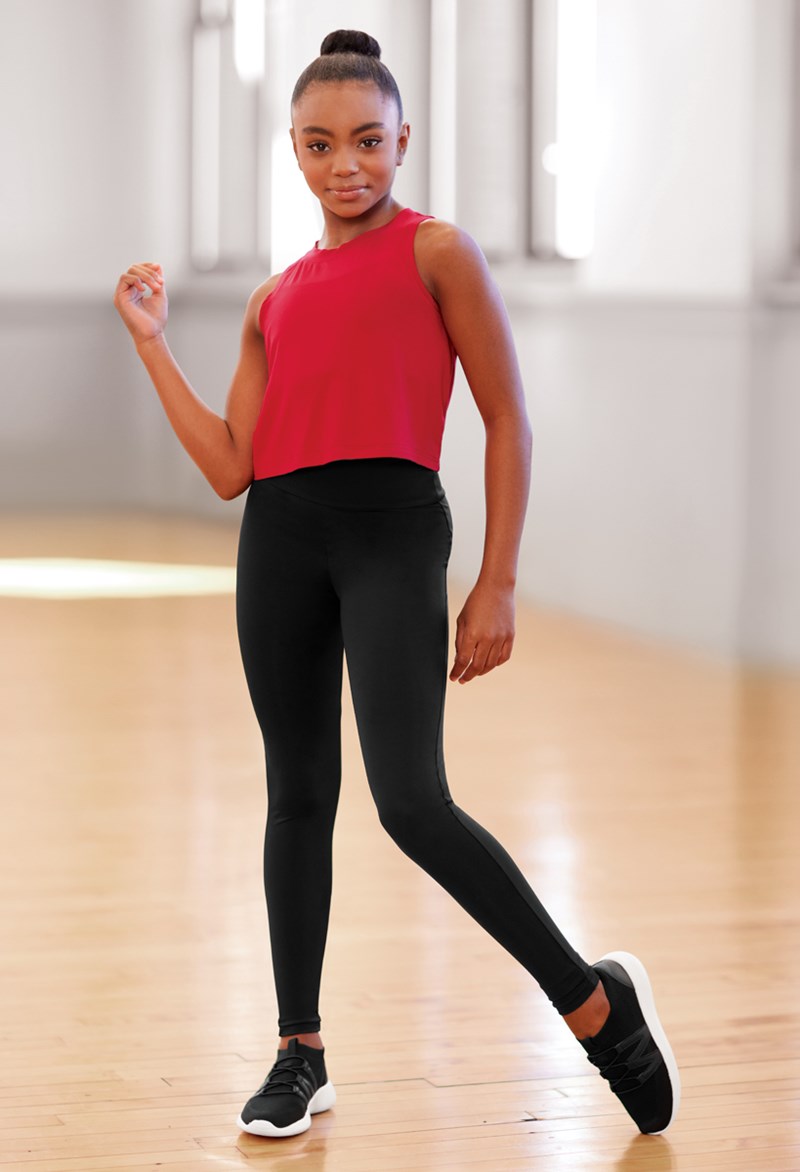 Pre-Owned Leggings Balera  MT12465 Intermediate Child Black  Hip Hop jazz