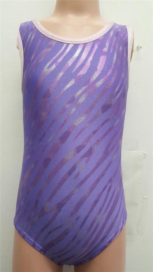 Pre-Owned Leotard Butterfly   Small Child Lavender  Gymnastics