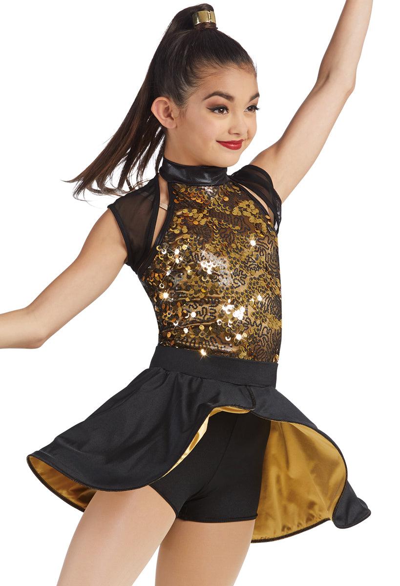 Pre-Owned Costume Weissman 11500 Medium Adult Gold Jazz
