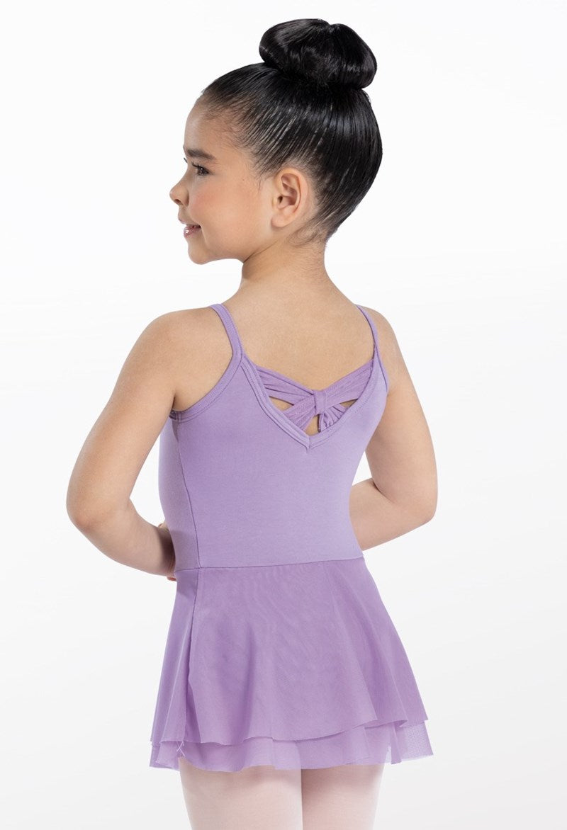 Pre-Owned Leotard Dress Weissman 14048 Small Child Lavender Ballet Tap