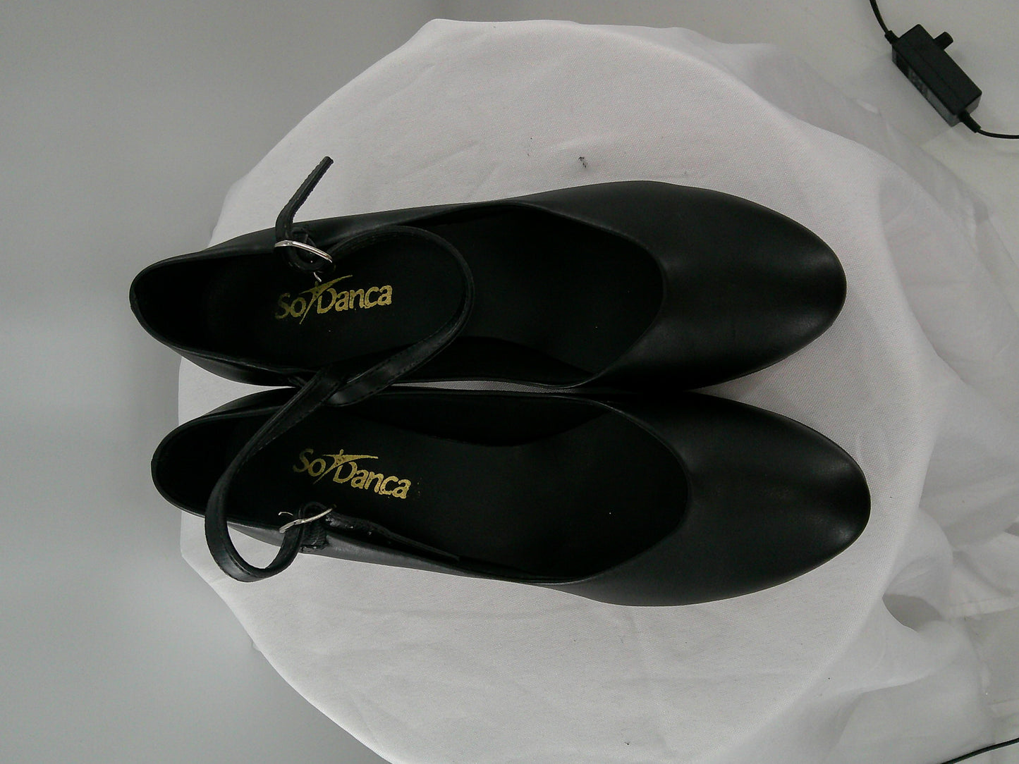 Pre-Owned Tap Shoes SoDanca Adult 5M  Leather Buckle