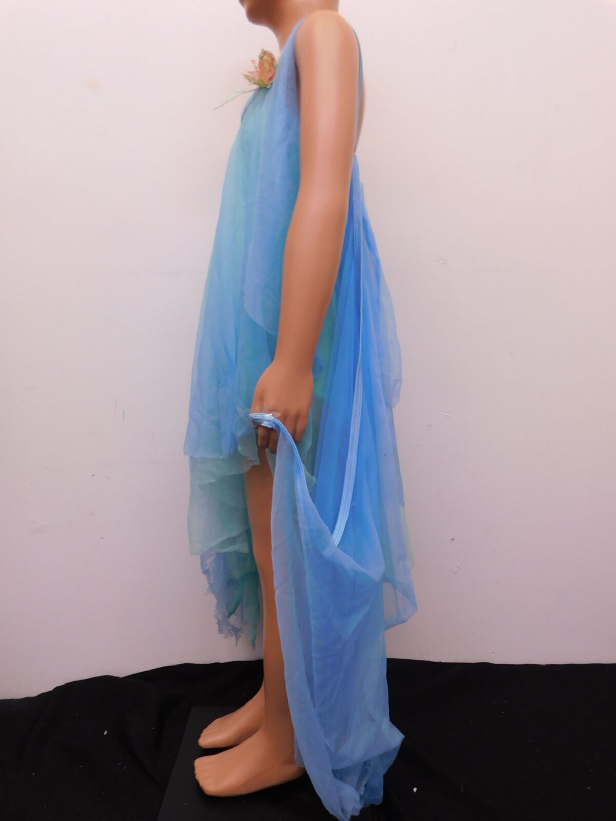 Pre-Owned Costume Curtain Call  E1884 Medium Child Blue  Lyrical
