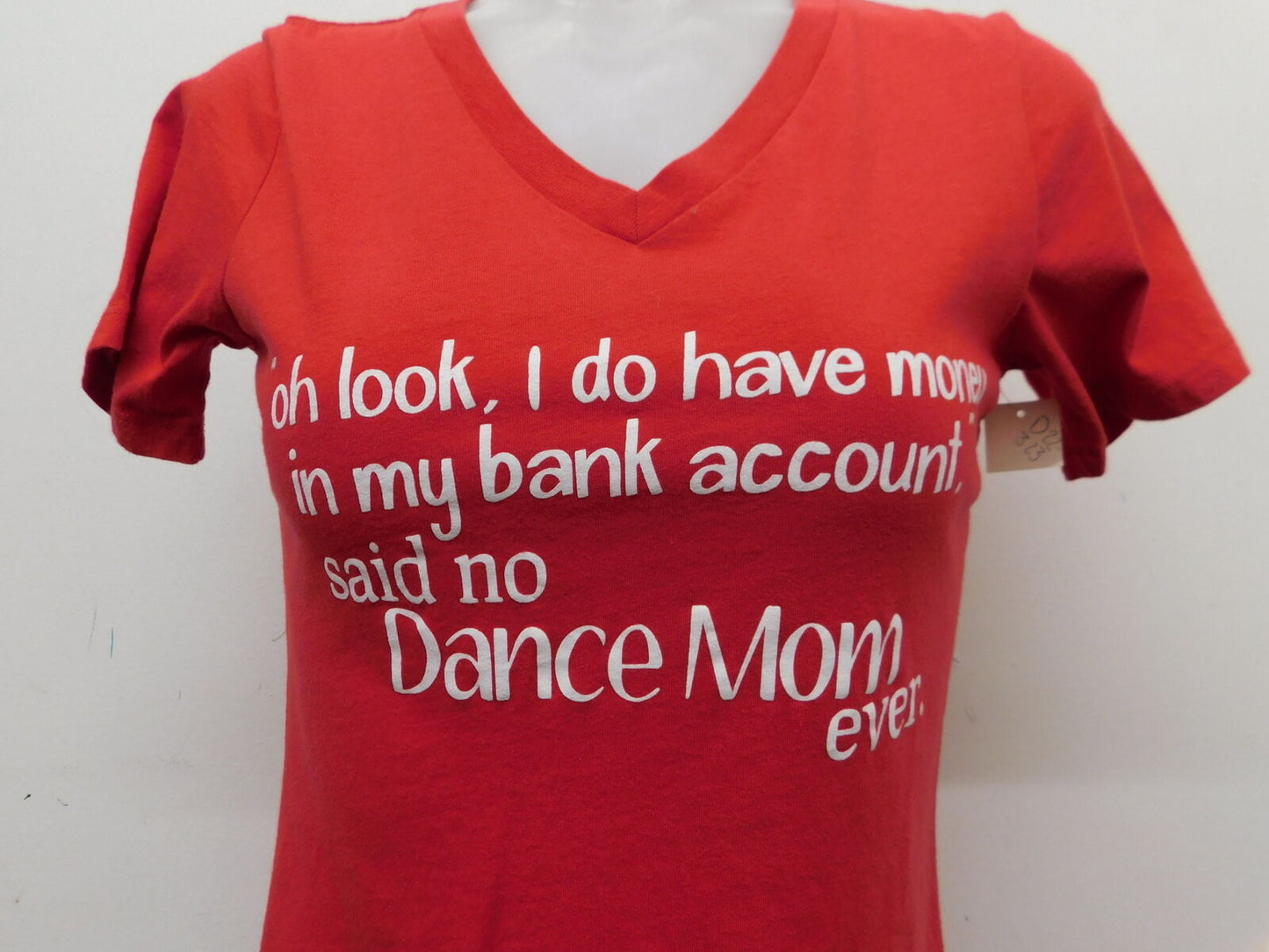 Pre-Owned T-Shirt Bella Missy   Small Adult Red  Jazz