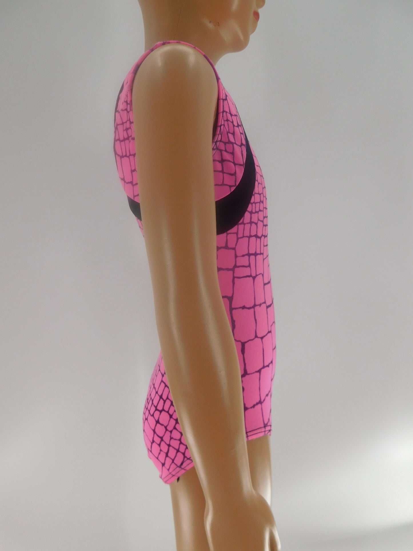 Pre-Owned Leotard GK  E2498 Small Child Watermelon Black  Ballet