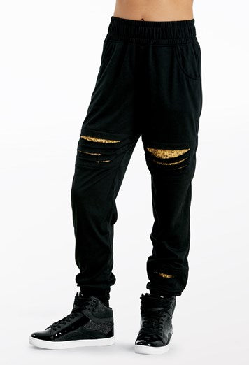 Pre-Owned Pants Balera  AH10983 Medium Child Gold