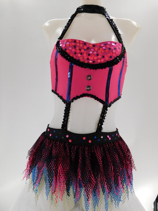 Pre-Owned Costume Glamour HH1504 Large Adult Jazz Circus