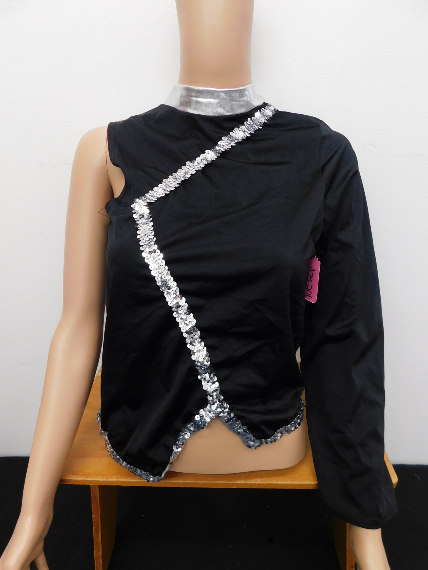 Pre-Owned Tank Costume Gallery  NONE Medium Adult Silver  Jazz