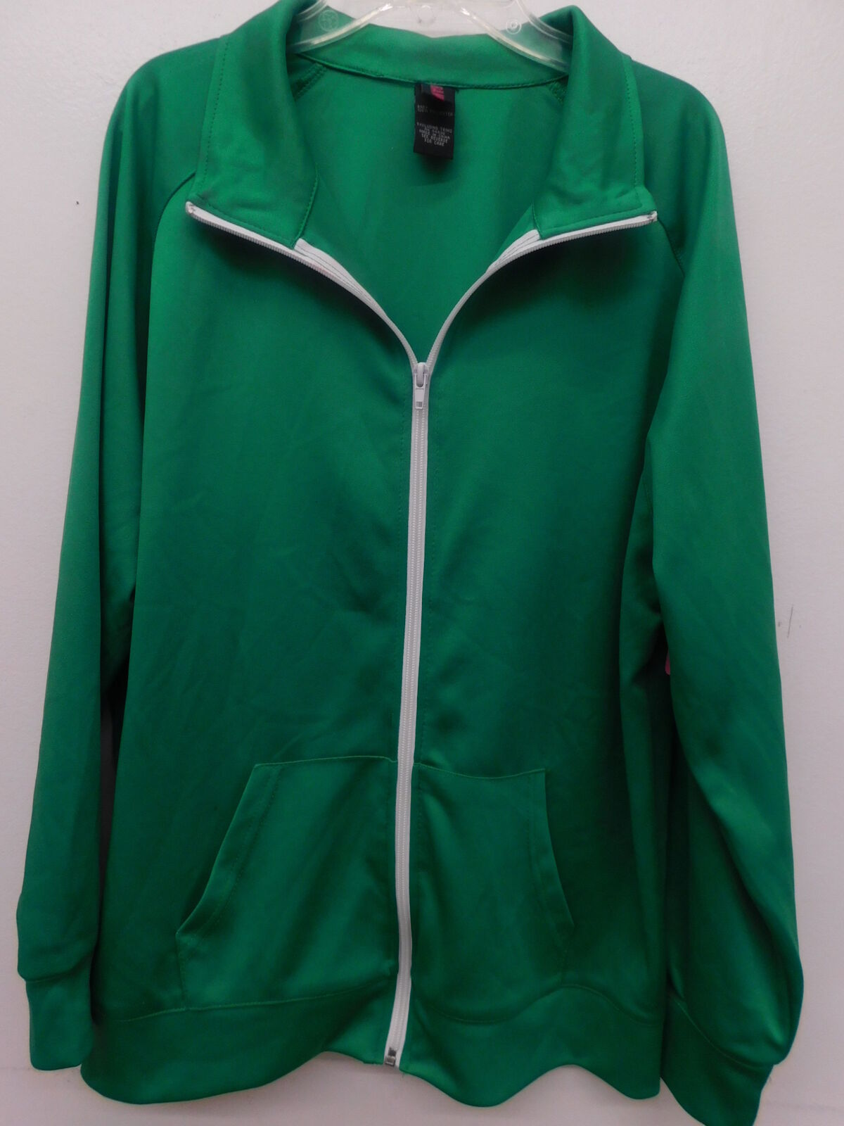 Pre-Owned Warm Up Jacket Urban Groove  AH3319 Medium Adult Green  Hip Hop Jazz