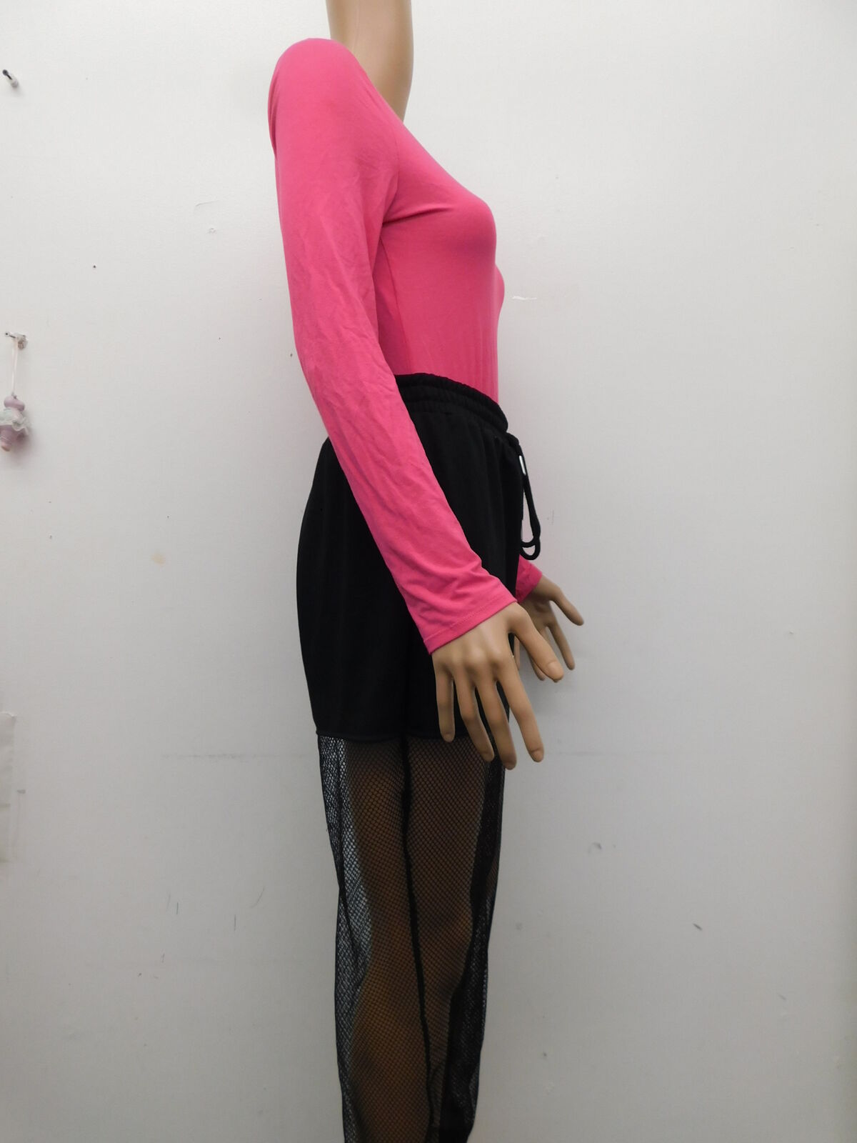 Pre-Owned Costume Unbranded  JT1009 Medium Adult Pink Leotard & Pants Hip Hop Jazz