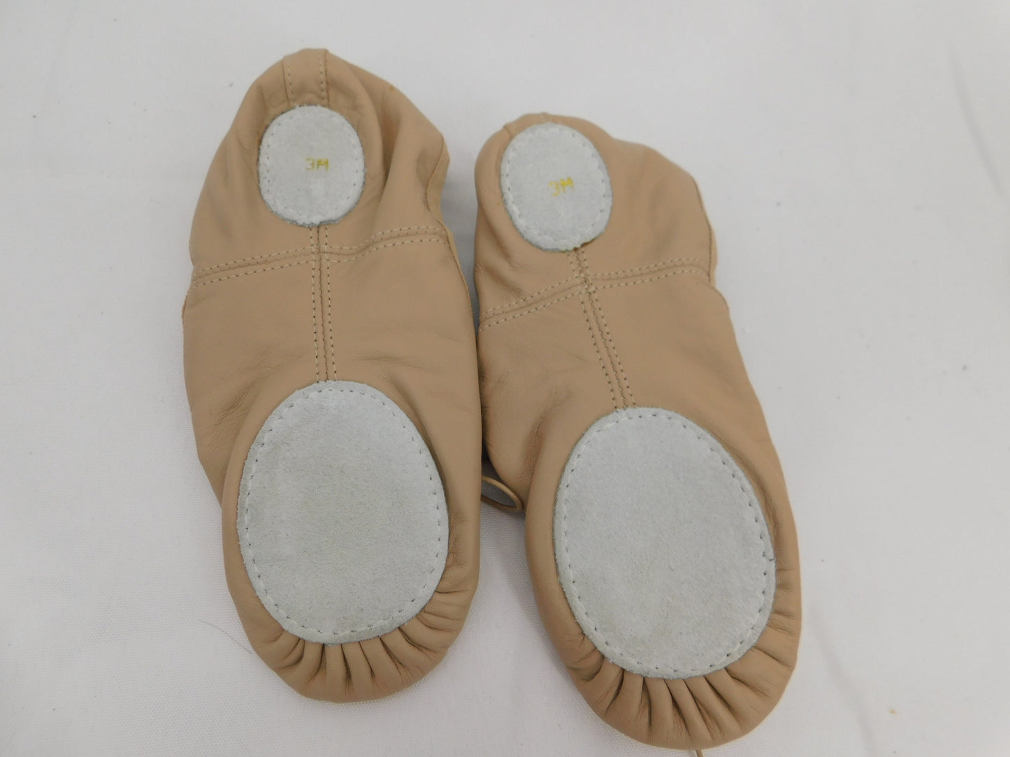 Pre-Owned Ballet Shoes Capezio Big Kid 2.5M Tie Drawstring Leather  Split Sole