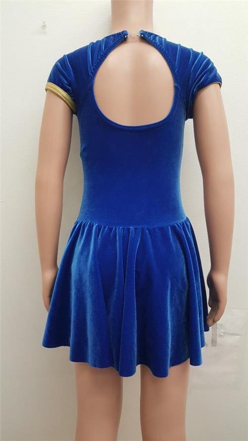Pre-Owned Costume Gallery  14811 Intermediate Child Navy Blue  Jazz