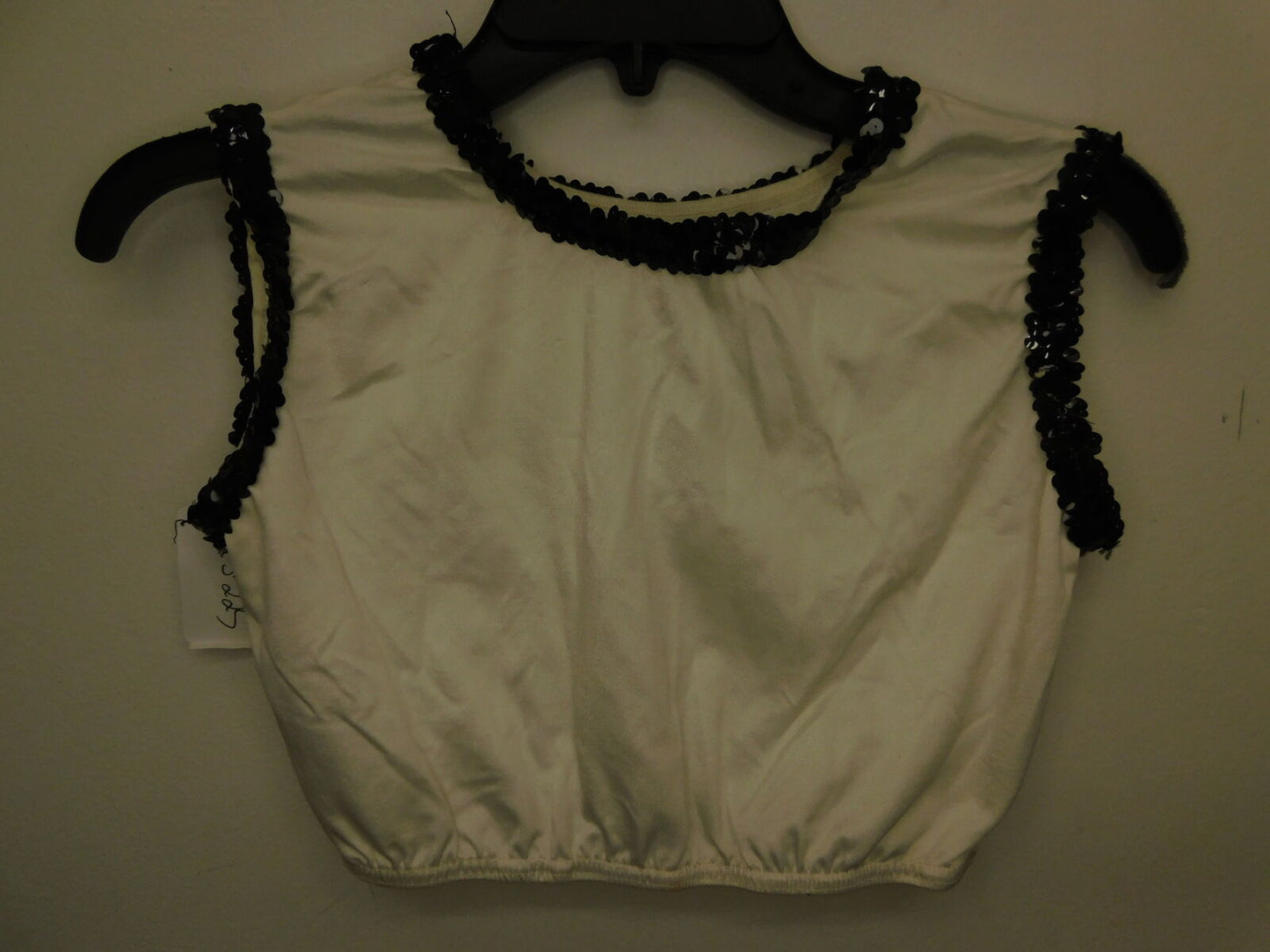 Pre-Owned Top Unbranded   Small Adult White  Jazz