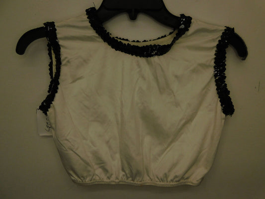 Pre-Owned Top Unbranded   Small Adult White  Jazz