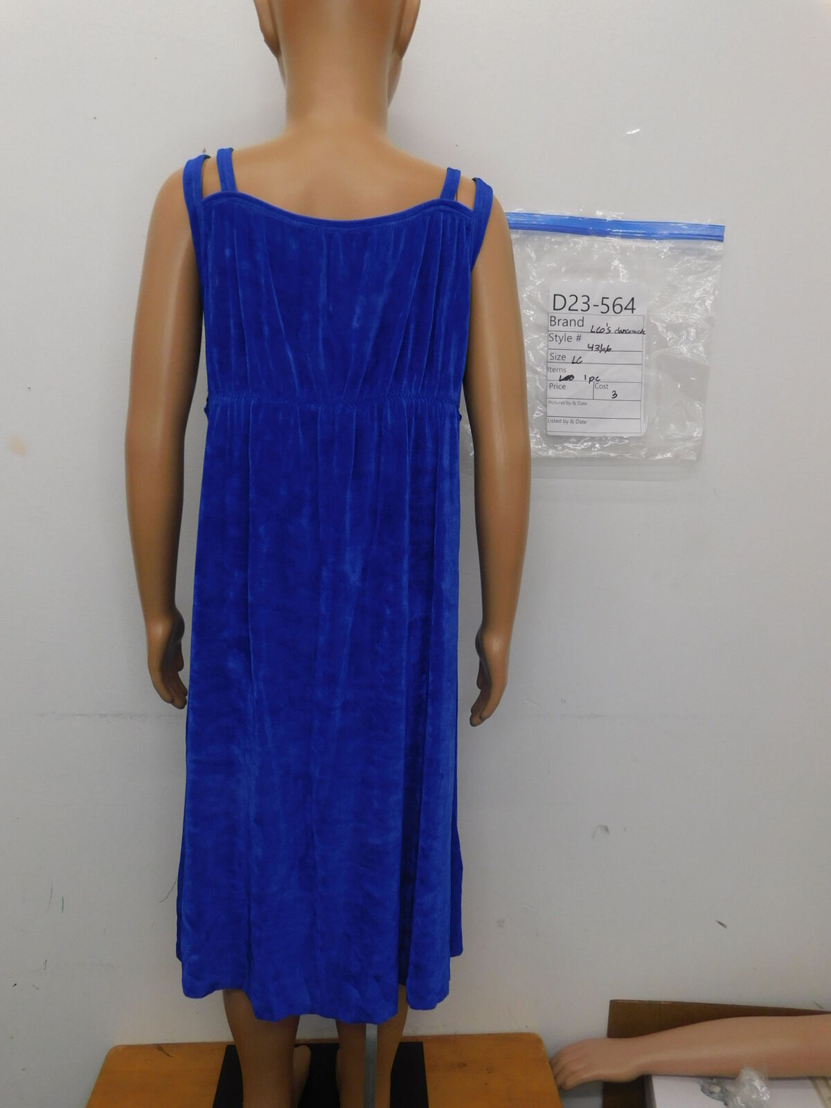 Pre-Owned Costume Leo's  4366 Large Child Royal Blue  Jazz