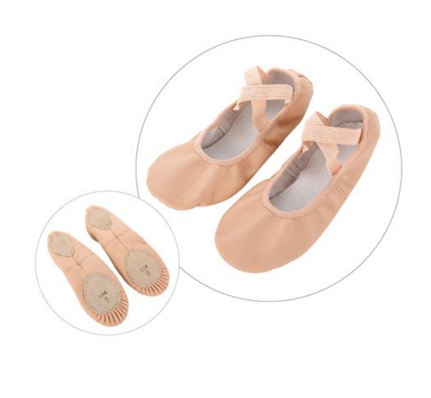 New Ballet Shoes Adult by DUX Dance Split Sole Leather