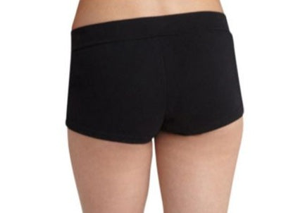New Shorts Capezio CC600 Black Cotton V Front Jazz Modern