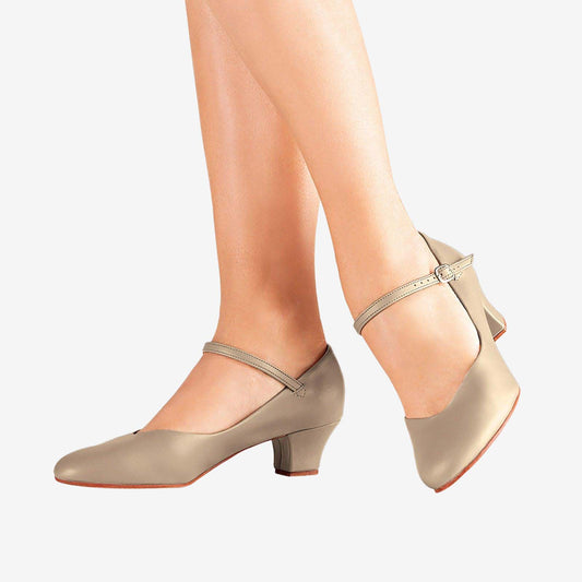New Character Shoes So Danca CH50 Celine 1.5" Heel Tan