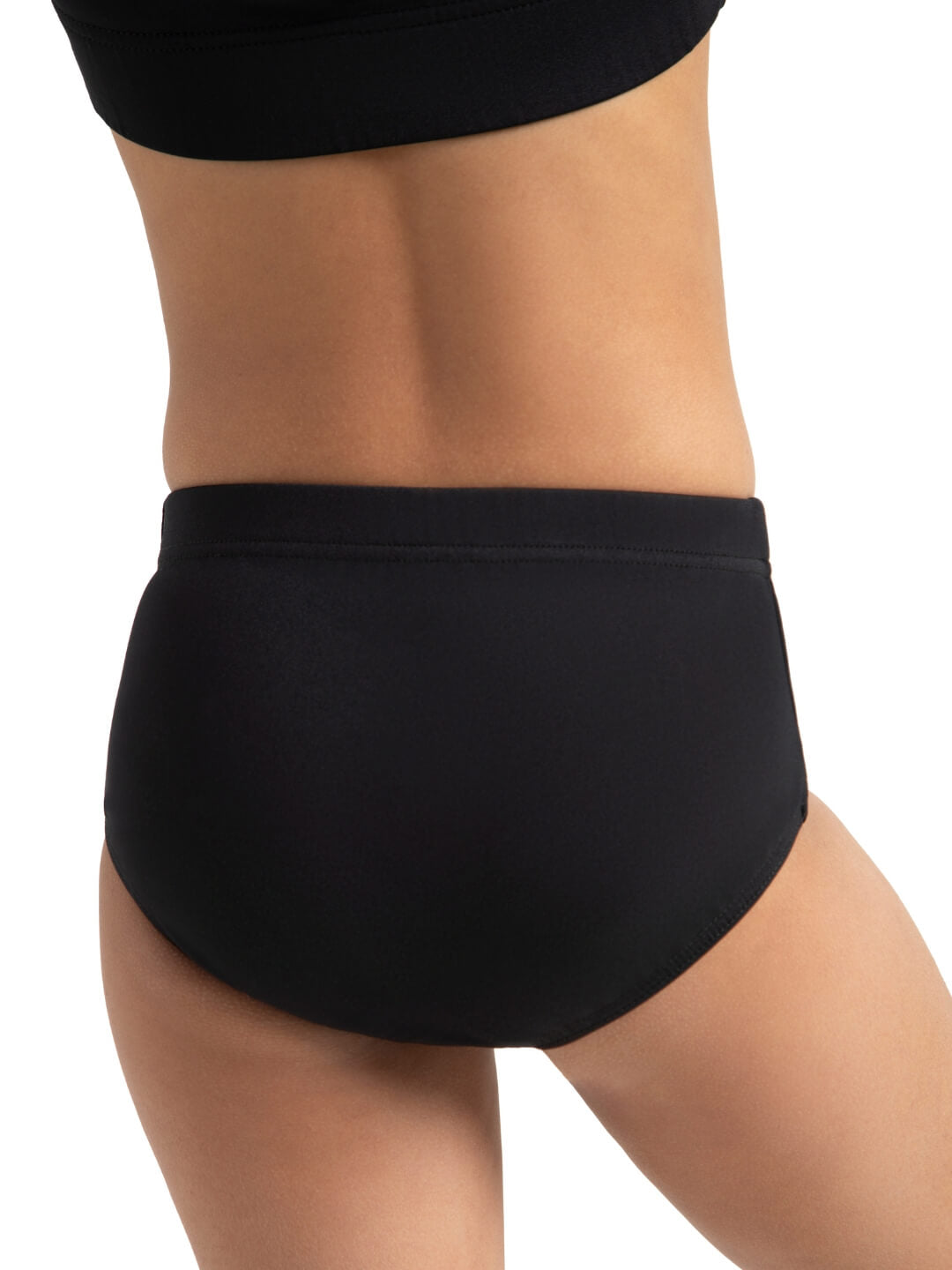 New Briefs Capezio TB111C Dance Black Nylon Black or White Child Sizes
