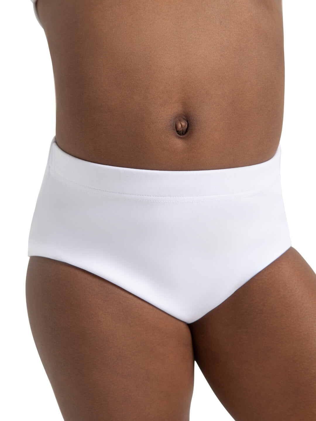 New Briefs Capezio TB111C Dance Black Nylon Black or White Child Sizes