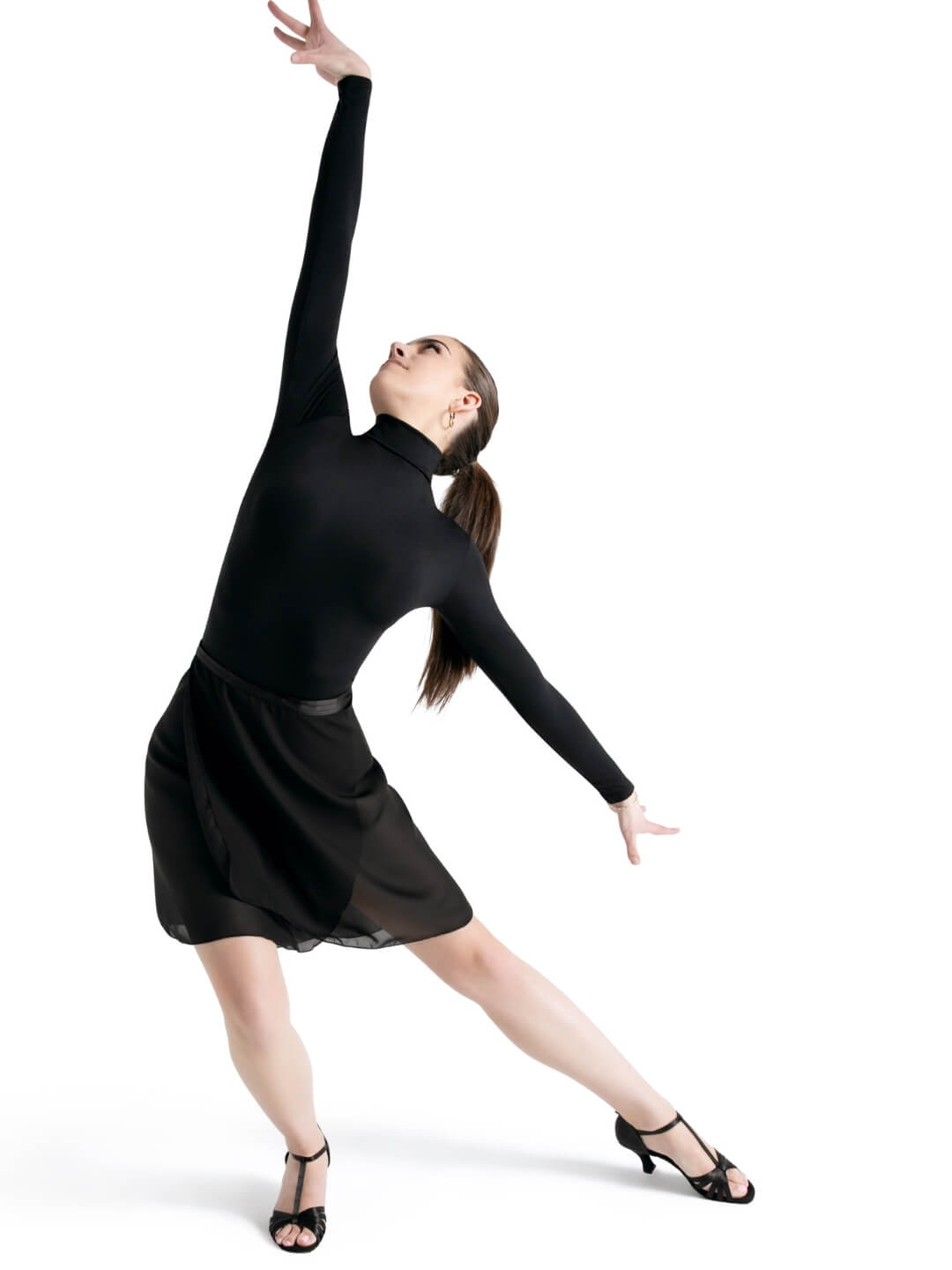 Pre-Owned Skirt Capezio N276 Adult Ballet Pointe Wrap Tie