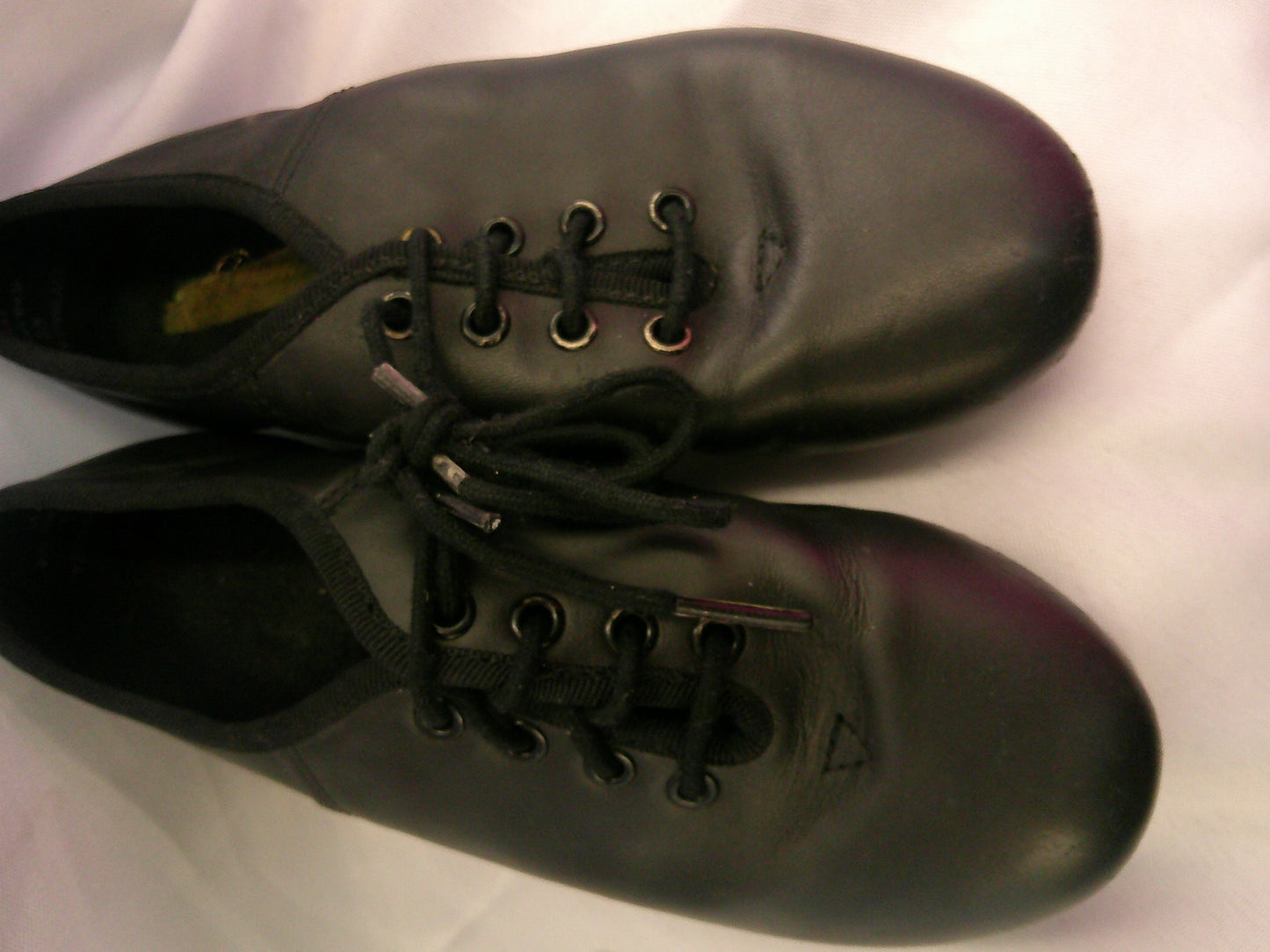 Pre-Owned Clogging Shoes Steven Stompers Child 12.5M Oxford Leather Split Sole