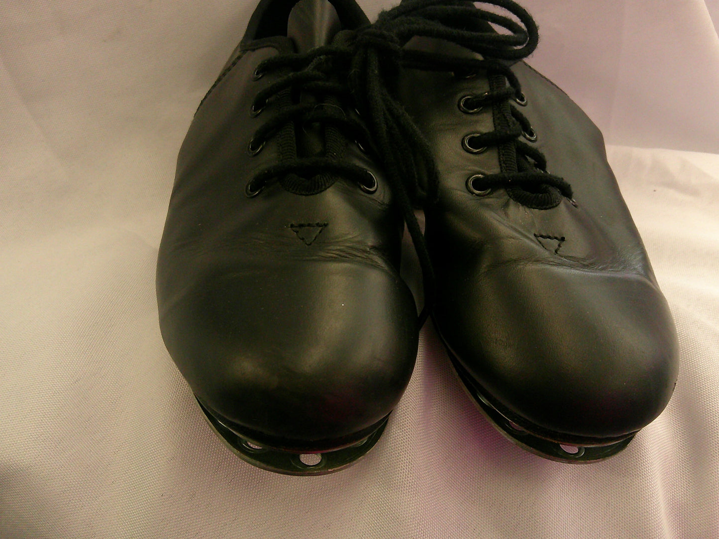 Pre-Owned Clogging Shoes Steven Stompers Adult 5M Oxford Leather Split Sole